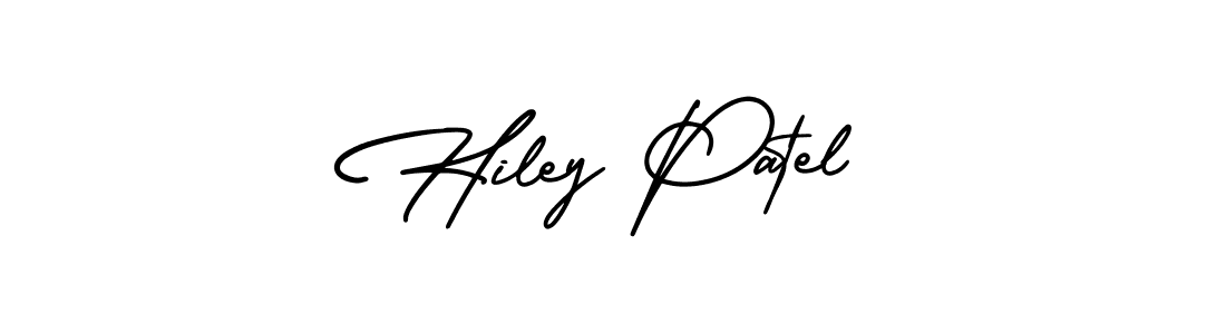 Similarly AmerikaSignatureDemo-Regular is the best handwritten signature design. Signature creator online .You can use it as an online autograph creator for name Hiley Patel. Hiley Patel signature style 3 images and pictures png