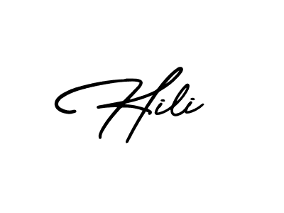 Best and Professional Signature Style for Hili. AmerikaSignatureDemo-Regular Best Signature Style Collection. Hili signature style 3 images and pictures png