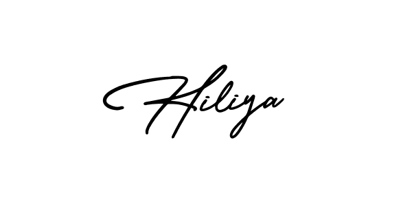 You can use this online signature creator to create a handwritten signature for the name Hiliya. This is the best online autograph maker. Hiliya signature style 3 images and pictures png