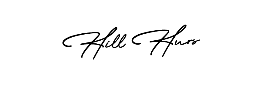Design your own signature with our free online signature maker. With this signature software, you can create a handwritten (AmerikaSignatureDemo-Regular) signature for name Hill Hurs. Hill Hurs signature style 3 images and pictures png