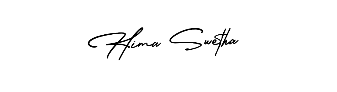 Also You can easily find your signature by using the search form. We will create Hima Swetha name handwritten signature images for you free of cost using AmerikaSignatureDemo-Regular sign style. Hima Swetha signature style 3 images and pictures png