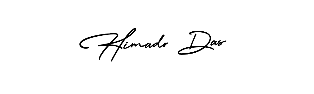 The best way (AmerikaSignatureDemo-Regular) to make a short signature is to pick only two or three words in your name. The name Himadr Das include a total of six letters. For converting this name. Himadr Das signature style 3 images and pictures png