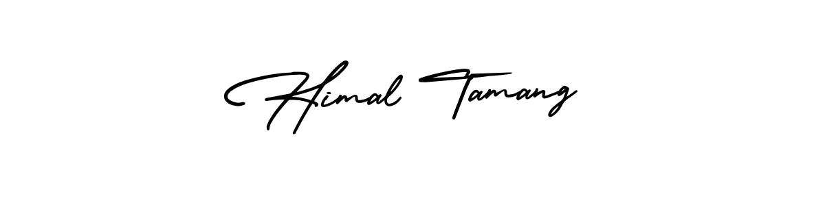 It looks lik you need a new signature style for name Himal Tamang. Design unique handwritten (AmerikaSignatureDemo-Regular) signature with our free signature maker in just a few clicks. Himal Tamang signature style 3 images and pictures png