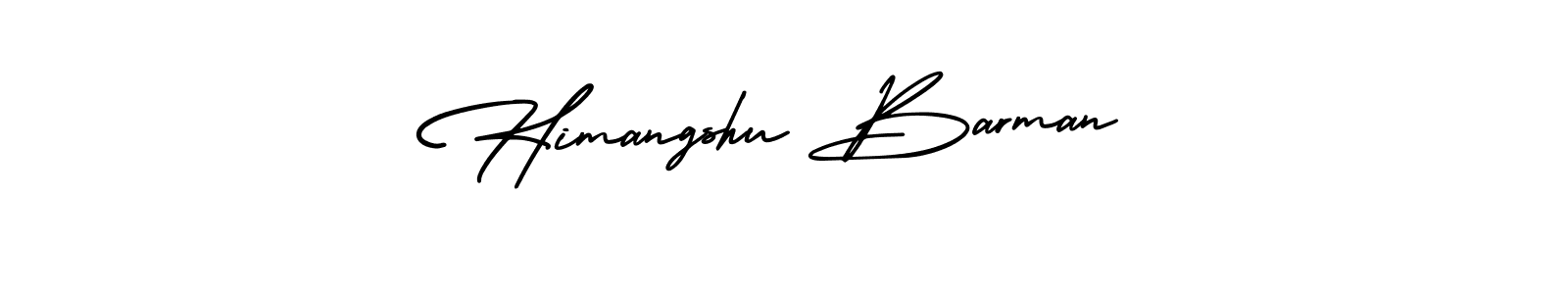 Design your own signature with our free online signature maker. With this signature software, you can create a handwritten (AmerikaSignatureDemo-Regular) signature for name Himangshu Barman. Himangshu Barman signature style 3 images and pictures png