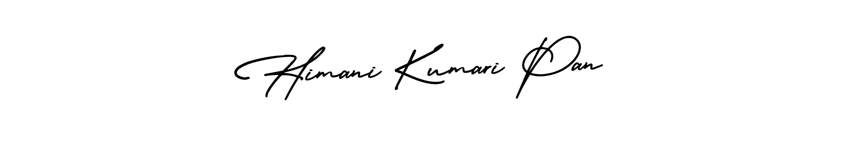 if you are searching for the best signature style for your name Himani Kumari Pan. so please give up your signature search. here we have designed multiple signature styles  using AmerikaSignatureDemo-Regular. Himani Kumari Pan signature style 3 images and pictures png