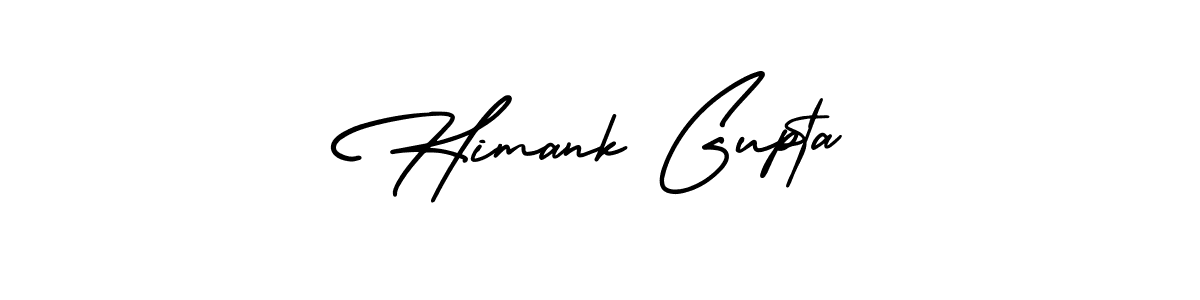 Create a beautiful signature design for name Himank Gupta. With this signature (AmerikaSignatureDemo-Regular) fonts, you can make a handwritten signature for free. Himank Gupta signature style 3 images and pictures png