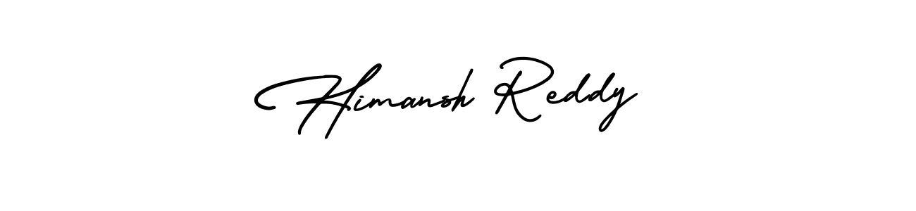 Use a signature maker to create a handwritten signature online. With this signature software, you can design (AmerikaSignatureDemo-Regular) your own signature for name Himansh Reddy. Himansh Reddy signature style 3 images and pictures png