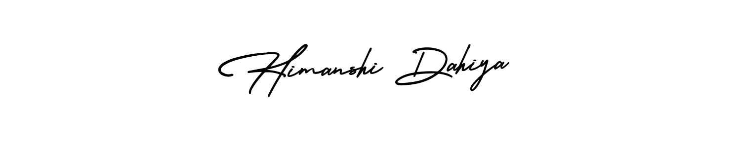 Similarly AmerikaSignatureDemo-Regular is the best handwritten signature design. Signature creator online .You can use it as an online autograph creator for name Himanshi Dahiya. Himanshi Dahiya signature style 3 images and pictures png