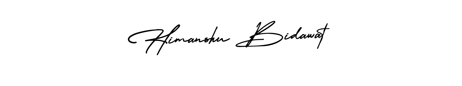 Make a short Himanshu Bidawat signature style. Manage your documents anywhere anytime using AmerikaSignatureDemo-Regular. Create and add eSignatures, submit forms, share and send files easily. Himanshu Bidawat signature style 3 images and pictures png