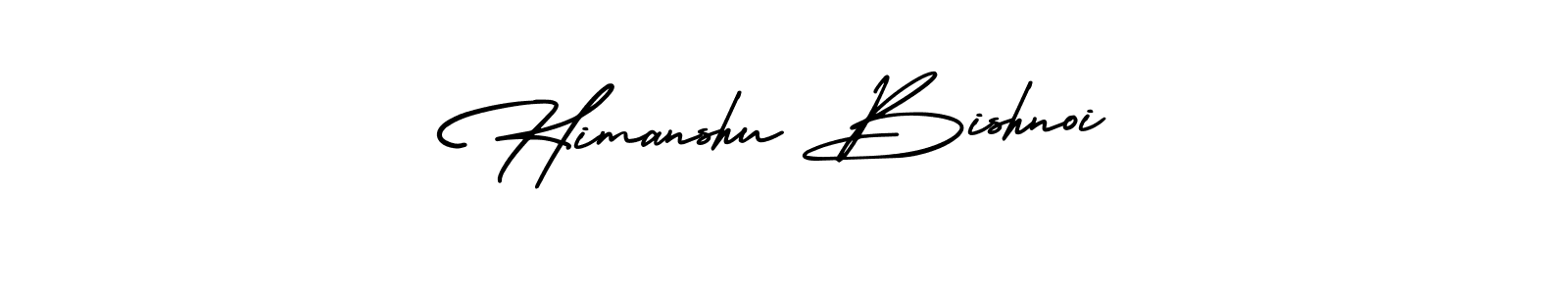 Design your own signature with our free online signature maker. With this signature software, you can create a handwritten (AmerikaSignatureDemo-Regular) signature for name Himanshu Bishnoi. Himanshu Bishnoi signature style 3 images and pictures png