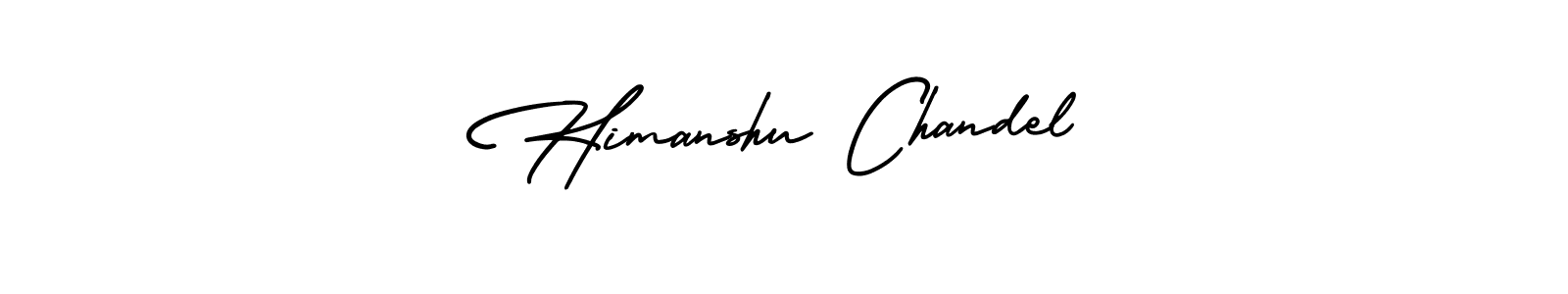 Also You can easily find your signature by using the search form. We will create Himanshu Chandel name handwritten signature images for you free of cost using AmerikaSignatureDemo-Regular sign style. Himanshu Chandel signature style 3 images and pictures png