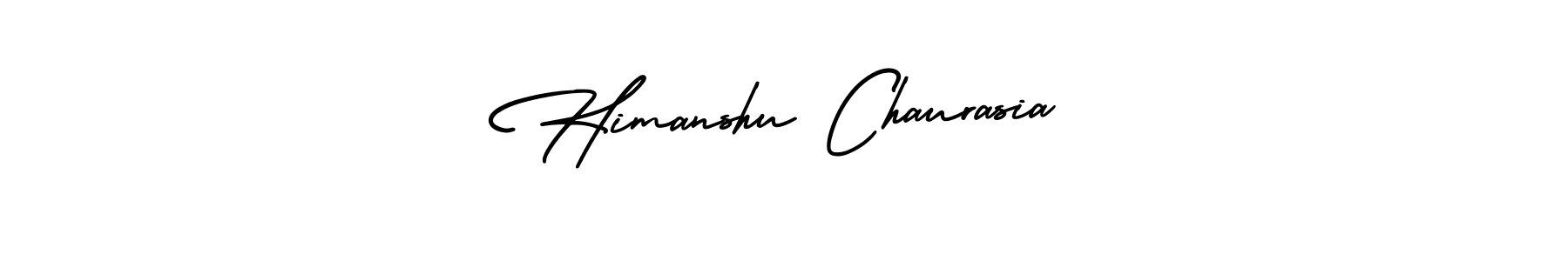 Use a signature maker to create a handwritten signature online. With this signature software, you can design (AmerikaSignatureDemo-Regular) your own signature for name Himanshu Chaurasia. Himanshu Chaurasia signature style 3 images and pictures png