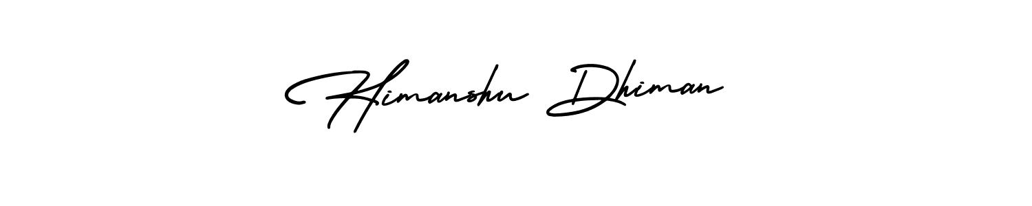 Best and Professional Signature Style for Himanshu Dhiman. AmerikaSignatureDemo-Regular Best Signature Style Collection. Himanshu Dhiman signature style 3 images and pictures png