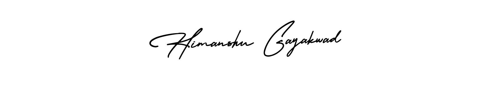 Create a beautiful signature design for name Himanshu Gayakwad. With this signature (AmerikaSignatureDemo-Regular) fonts, you can make a handwritten signature for free. Himanshu Gayakwad signature style 3 images and pictures png
