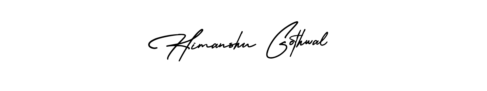 It looks lik you need a new signature style for name Himanshu Gothwal. Design unique handwritten (AmerikaSignatureDemo-Regular) signature with our free signature maker in just a few clicks. Himanshu Gothwal signature style 3 images and pictures png