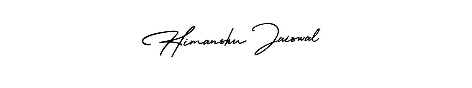 Use a signature maker to create a handwritten signature online. With this signature software, you can design (AmerikaSignatureDemo-Regular) your own signature for name Himanshu Jaiswal. Himanshu Jaiswal signature style 3 images and pictures png