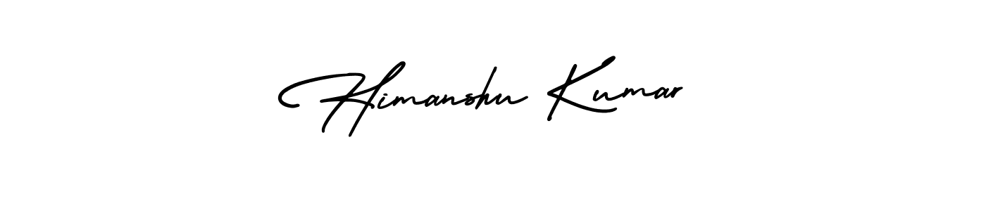 The best way (AmerikaSignatureDemo-Regular) to make a short signature is to pick only two or three words in your name. The name Himanshu Kumar include a total of six letters. For converting this name. Himanshu Kumar signature style 3 images and pictures png