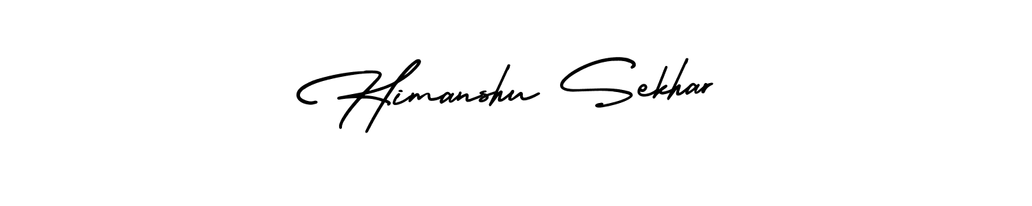 It looks lik you need a new signature style for name Himanshu Sekhar. Design unique handwritten (AmerikaSignatureDemo-Regular) signature with our free signature maker in just a few clicks. Himanshu Sekhar signature style 3 images and pictures png