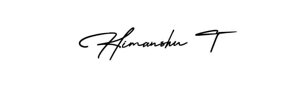 Best and Professional Signature Style for Himanshu T. AmerikaSignatureDemo-Regular Best Signature Style Collection. Himanshu T signature style 3 images and pictures png