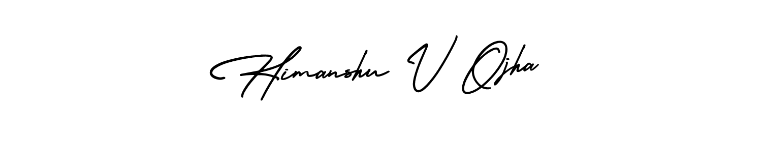 Once you've used our free online signature maker to create your best signature AmerikaSignatureDemo-Regular style, it's time to enjoy all of the benefits that Himanshu V Ojha name signing documents. Himanshu V Ojha signature style 3 images and pictures png