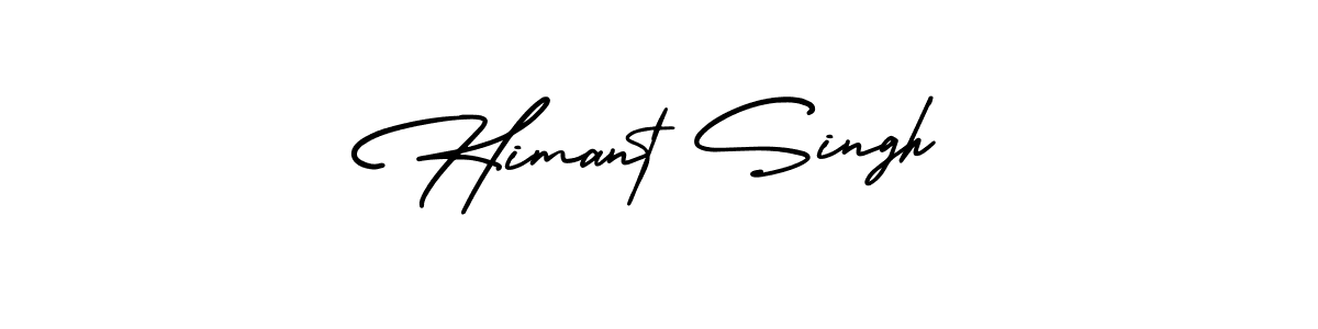 Use a signature maker to create a handwritten signature online. With this signature software, you can design (AmerikaSignatureDemo-Regular) your own signature for name Himant Singh. Himant Singh signature style 3 images and pictures png