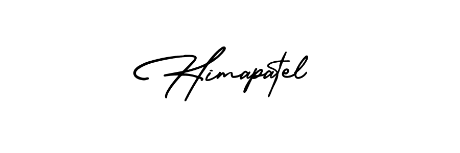 How to make Himapatel signature? AmerikaSignatureDemo-Regular is a professional autograph style. Create handwritten signature for Himapatel name. Himapatel signature style 3 images and pictures png