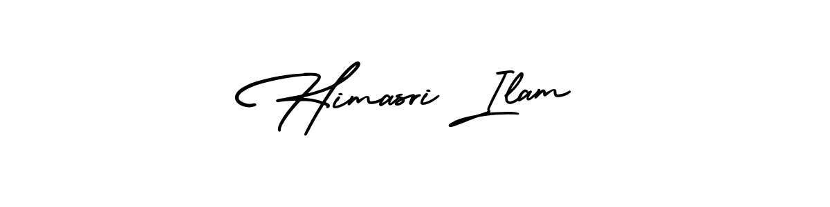 It looks lik you need a new signature style for name Himasri Ilam. Design unique handwritten (AmerikaSignatureDemo-Regular) signature with our free signature maker in just a few clicks. Himasri Ilam signature style 3 images and pictures png