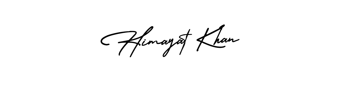 Design your own signature with our free online signature maker. With this signature software, you can create a handwritten (AmerikaSignatureDemo-Regular) signature for name Himayat Khan. Himayat Khan signature style 3 images and pictures png
