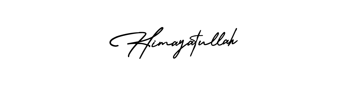 Use a signature maker to create a handwritten signature online. With this signature software, you can design (AmerikaSignatureDemo-Regular) your own signature for name Himayatullah. Himayatullah signature style 3 images and pictures png