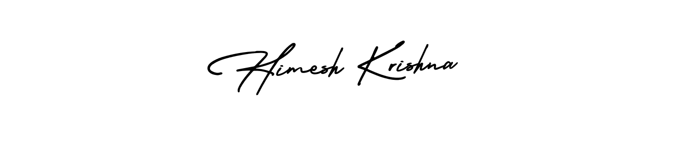 Also You can easily find your signature by using the search form. We will create Himesh Krishna name handwritten signature images for you free of cost using AmerikaSignatureDemo-Regular sign style. Himesh Krishna signature style 3 images and pictures png