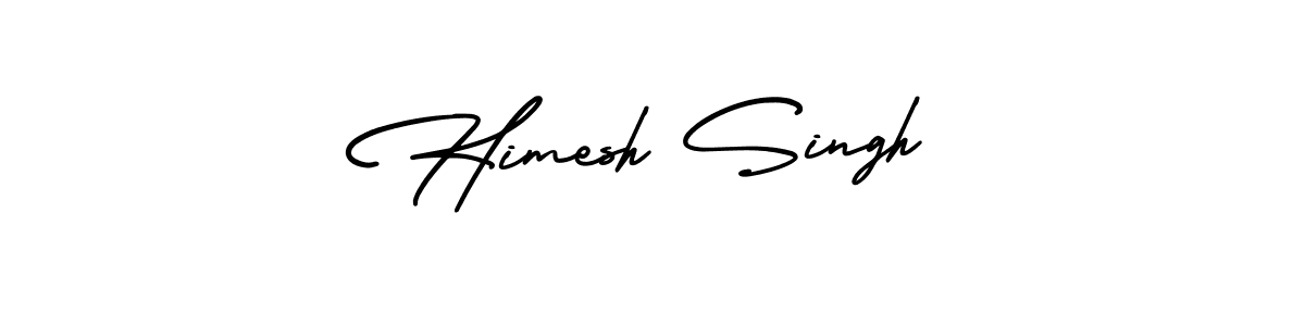 How to make Himesh Singh signature? AmerikaSignatureDemo-Regular is a professional autograph style. Create handwritten signature for Himesh Singh name. Himesh Singh signature style 3 images and pictures png