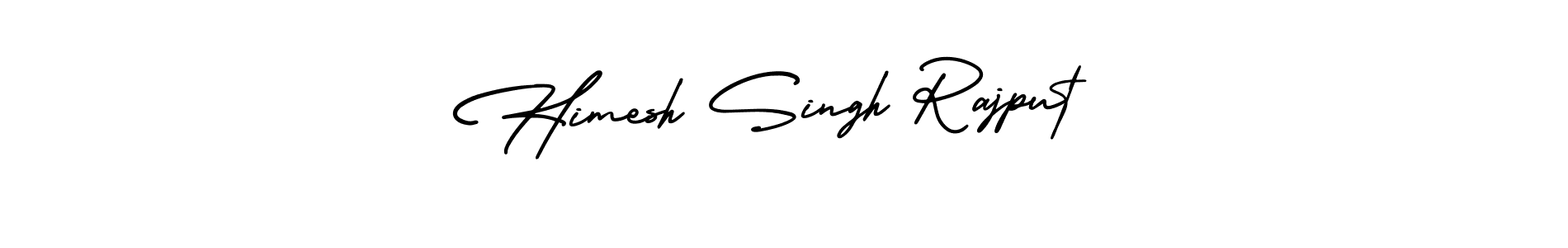 It looks lik you need a new signature style for name Himesh Singh Rajput. Design unique handwritten (AmerikaSignatureDemo-Regular) signature with our free signature maker in just a few clicks. Himesh Singh Rajput signature style 3 images and pictures png