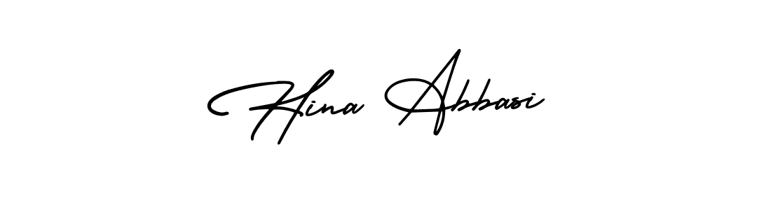 How to Draw Hina Abbasi signature style? AmerikaSignatureDemo-Regular is a latest design signature styles for name Hina Abbasi. Hina Abbasi signature style 3 images and pictures png