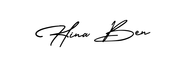 Once you've used our free online signature maker to create your best signature AmerikaSignatureDemo-Regular style, it's time to enjoy all of the benefits that Hina Ben name signing documents. Hina Ben signature style 3 images and pictures png