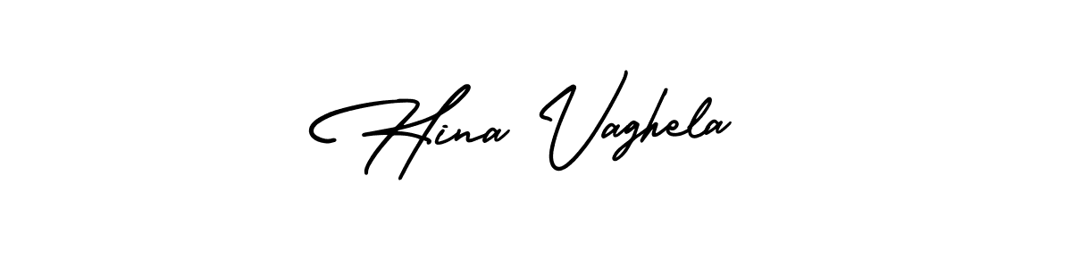 Also You can easily find your signature by using the search form. We will create Hina Vaghela name handwritten signature images for you free of cost using AmerikaSignatureDemo-Regular sign style. Hina Vaghela signature style 3 images and pictures png