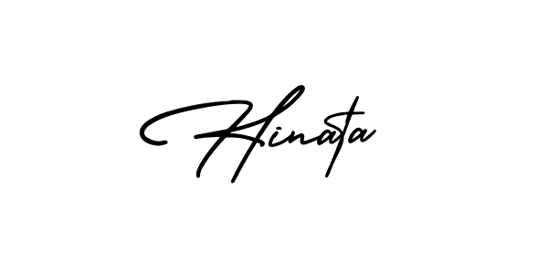 You should practise on your own different ways (AmerikaSignatureDemo-Regular) to write your name (Hinata) in signature. don't let someone else do it for you. Hinata signature style 3 images and pictures png