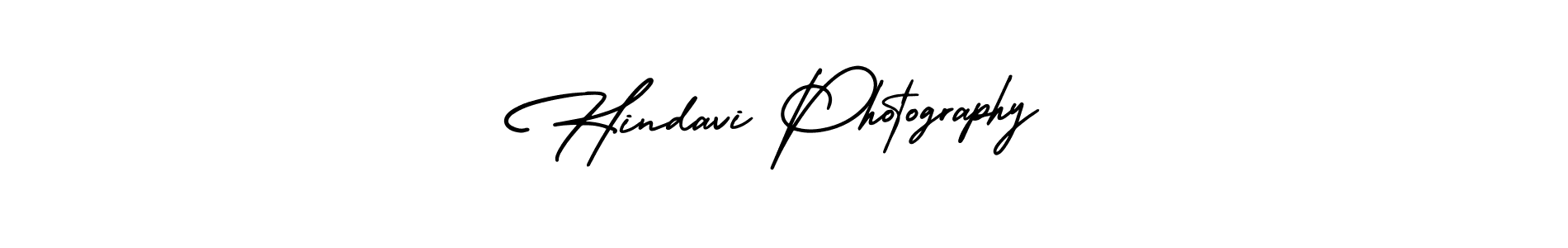 Use a signature maker to create a handwritten signature online. With this signature software, you can design (AmerikaSignatureDemo-Regular) your own signature for name Hindavi Photography. Hindavi Photography signature style 3 images and pictures png