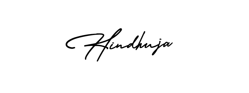 How to make Hindhuja signature? AmerikaSignatureDemo-Regular is a professional autograph style. Create handwritten signature for Hindhuja name. Hindhuja signature style 3 images and pictures png