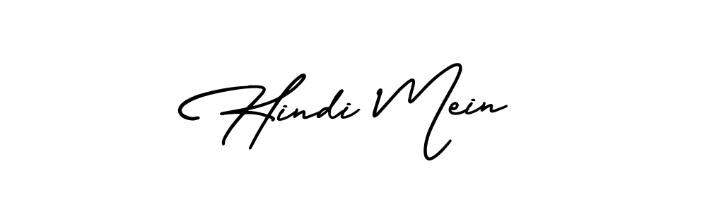How to make Hindi Mein signature? AmerikaSignatureDemo-Regular is a professional autograph style. Create handwritten signature for Hindi Mein name. Hindi Mein signature style 3 images and pictures png
