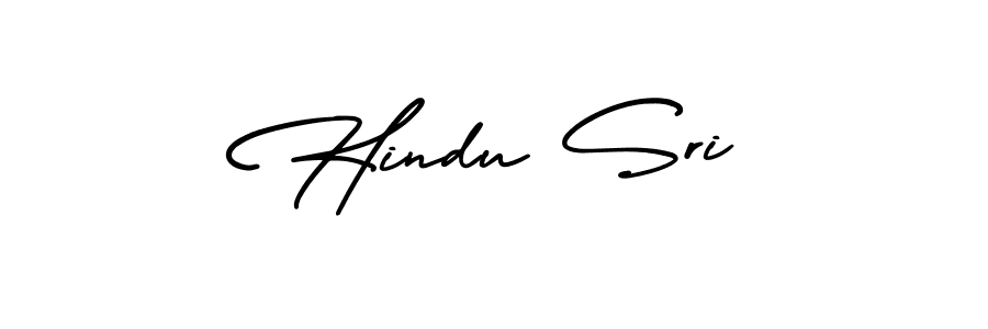 You should practise on your own different ways (AmerikaSignatureDemo-Regular) to write your name (Hindu Sri) in signature. don't let someone else do it for you. Hindu Sri signature style 3 images and pictures png