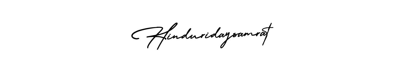 This is the best signature style for the Hinduridaysamrat name. Also you like these signature font (AmerikaSignatureDemo-Regular). Mix name signature. Hinduridaysamrat signature style 3 images and pictures png