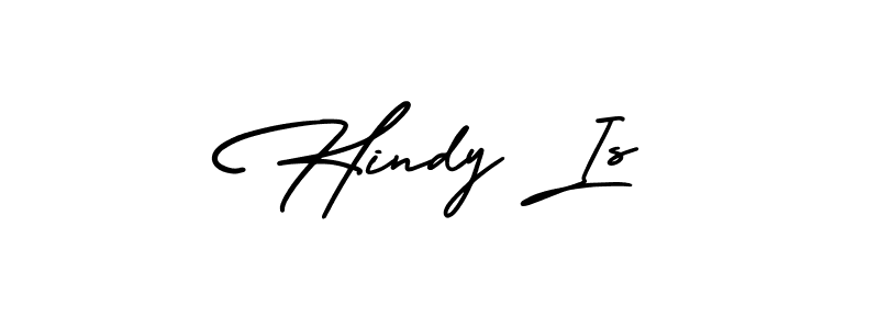 AmerikaSignatureDemo-Regular is a professional signature style that is perfect for those who want to add a touch of class to their signature. It is also a great choice for those who want to make their signature more unique. Get Hindy Is name to fancy signature for free. Hindy Is signature style 3 images and pictures png