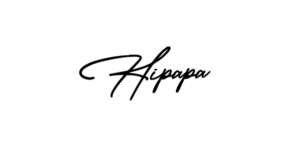 This is the best signature style for the Hipapa name. Also you like these signature font (AmerikaSignatureDemo-Regular). Mix name signature. Hipapa signature style 3 images and pictures png