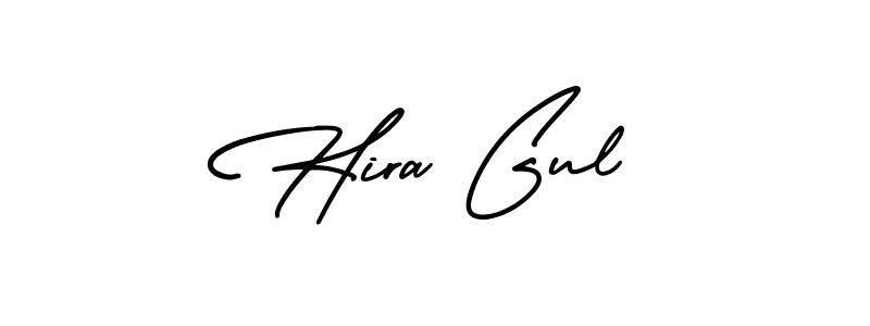 How to Draw Hira Gul signature style? AmerikaSignatureDemo-Regular is a latest design signature styles for name Hira Gul. Hira Gul signature style 3 images and pictures png