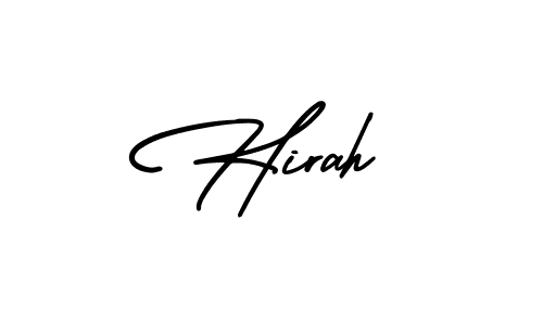 This is the best signature style for the Hirah name. Also you like these signature font (AmerikaSignatureDemo-Regular). Mix name signature. Hirah signature style 3 images and pictures png