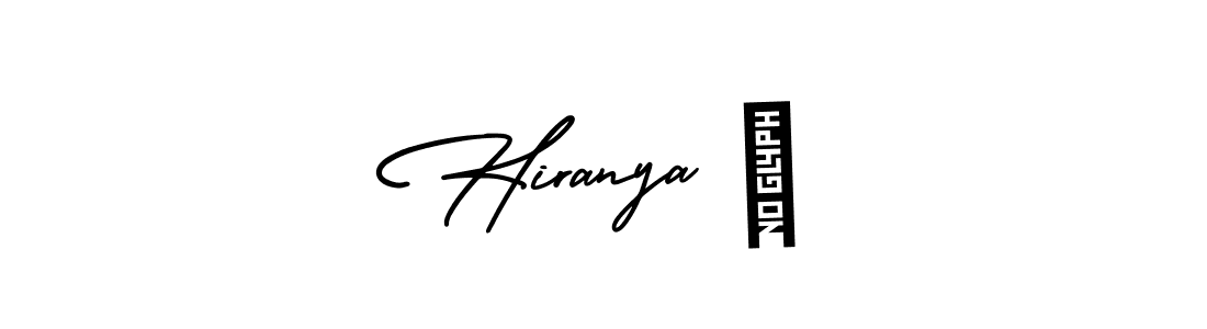 Use a signature maker to create a handwritten signature online. With this signature software, you can design (AmerikaSignatureDemo-Regular) your own signature for name Hiranya ★. Hiranya ★ signature style 3 images and pictures png