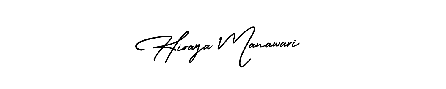 Similarly AmerikaSignatureDemo-Regular is the best handwritten signature design. Signature creator online .You can use it as an online autograph creator for name Hiraya Manawari. Hiraya Manawari signature style 3 images and pictures png