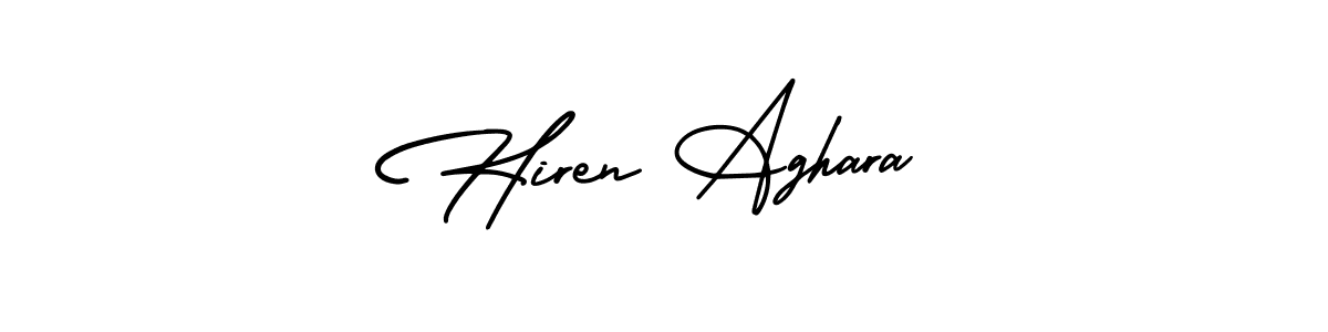 You can use this online signature creator to create a handwritten signature for the name Hiren Aghara. This is the best online autograph maker. Hiren Aghara signature style 3 images and pictures png