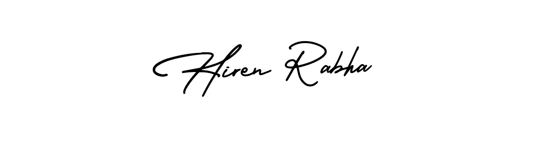 Make a short Hiren Rabha signature style. Manage your documents anywhere anytime using AmerikaSignatureDemo-Regular. Create and add eSignatures, submit forms, share and send files easily. Hiren Rabha signature style 3 images and pictures png