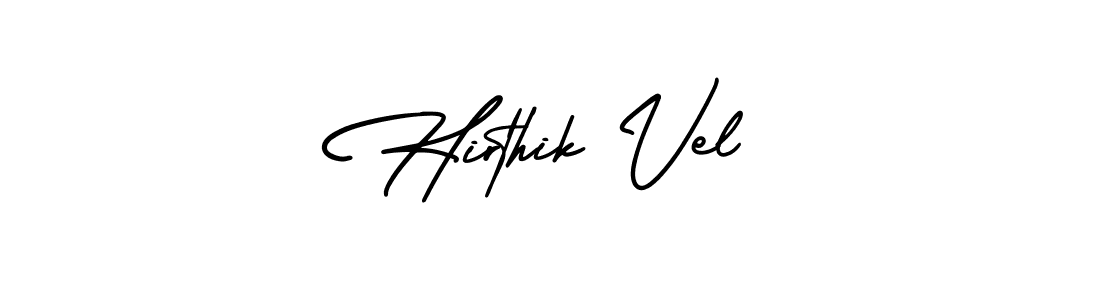 How to make Hirthik Vel signature? AmerikaSignatureDemo-Regular is a professional autograph style. Create handwritten signature for Hirthik Vel name. Hirthik Vel signature style 3 images and pictures png